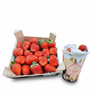 Ensalada De Fresas Con Nata