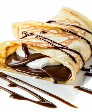 Crêpe con Nutella e mascarpone