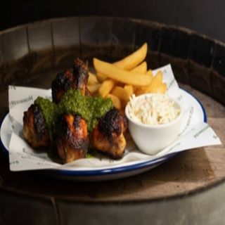 Alitas al carbón (4 uds.)