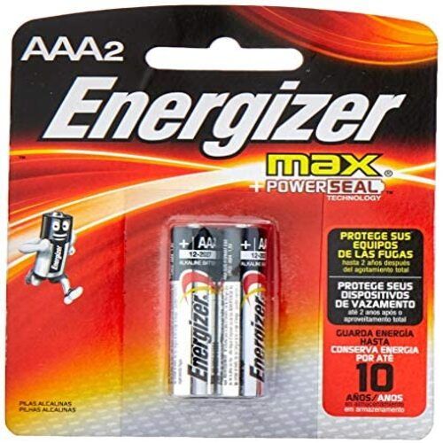 Energizer Max Battery Aaax2 Lro3