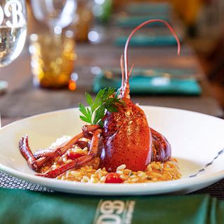 Risotto Con Bogavante con medio bogavante (300 gramos aprox)