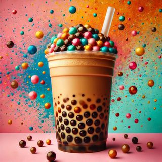 Фруктовий бабл кава