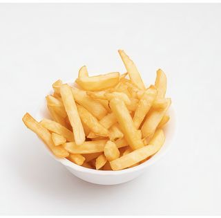Media ración Patatas fritas naturales 
