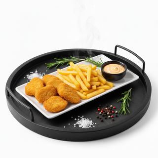 Nuggets cu cartofi pai proaspeti si sos la alegere