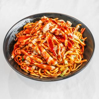 Yakisoba De Pollo Teppanyaki