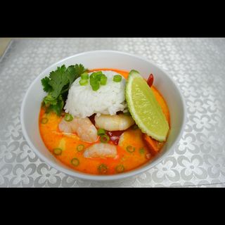 Thai Soup Prawns