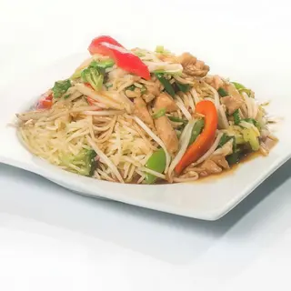 Combinado De Arroz Chaufa Con Tallarín Salteado