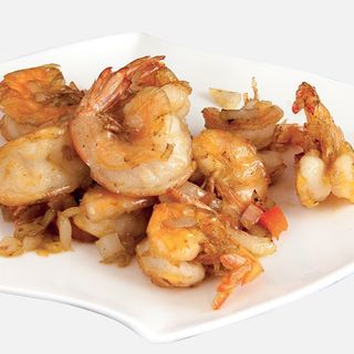 Gamberi con pepe e sale