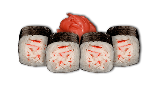 Рол з крабом (6шт)