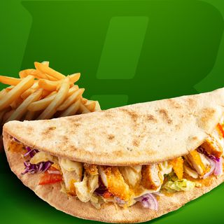 Makloub Poulet Pané