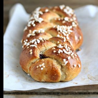 Treccia crema pistacchio