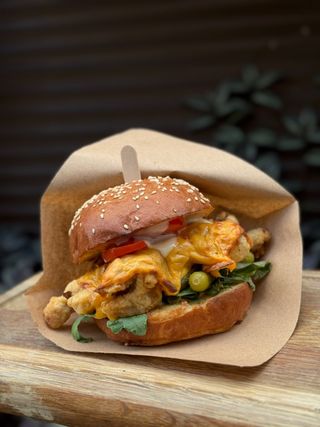 Чізбургер з куркою