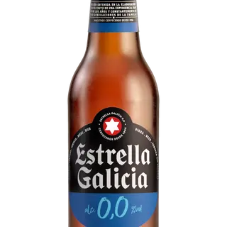 Estrella Galicia 0'0 botellín (330ml.)