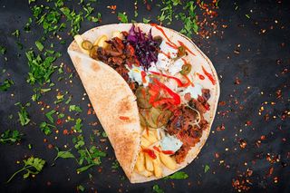 Shaorma mare mixta