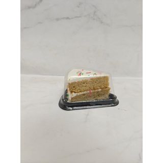Vanilla cake slice