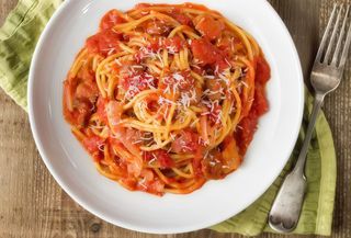 Spaguetti A La Amatriciana