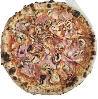 Funghi e salumi