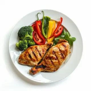 Plato De Pollo, Ternera O Mixto
