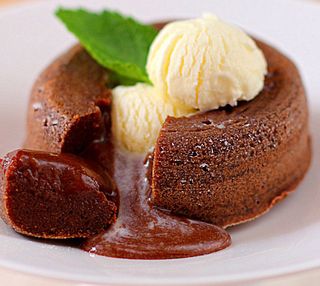 Шоколадов фондан