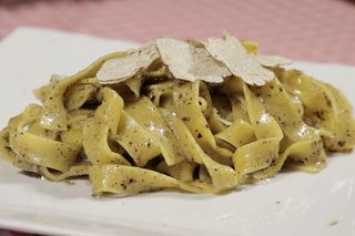 Tagliatelle con trufa
