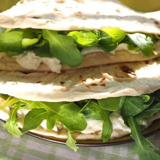 Piadina stracchino e rucola