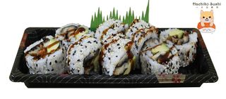 California de Anguila con Sésamo (8 pzas.)