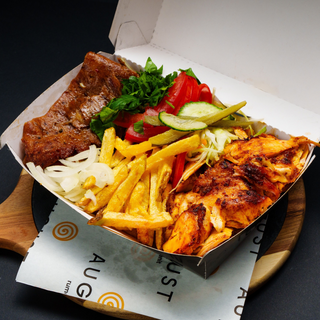 Shawarma la farfurie vită/curcan/berbecut