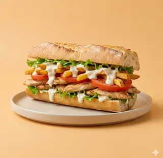 Panino bocadillo pollo