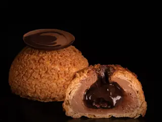 Dve čokolade puffs