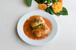 Gołąbki z ryżem i mięsem