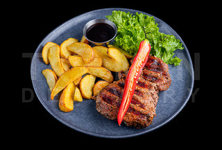 Стейк зі свинини