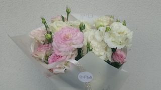 Bukiet z eustomy S - 5 szt