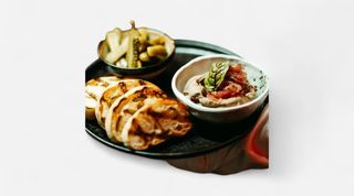 Homemade chicken pate