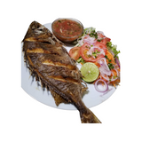 Attiéké + Poisson Braisé