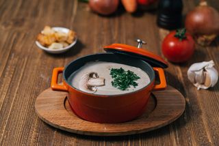 სოკოს კრემ-სუპი