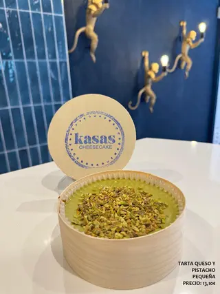 Tarta Queso Y Pistacho (2-3 Porciones)