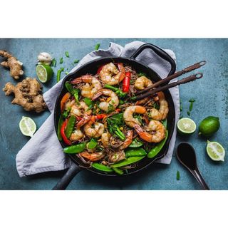 Seafood Ginger Noodle Soup