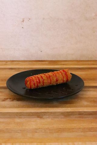 Pohovani slatki palačinak višnja i vanilija