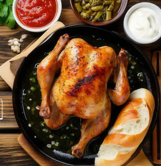 Menú Pollo Corral
