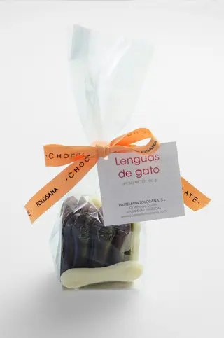Bolsa Lenguas De Gato, 100 Gr.