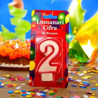 Lumanare cifra 2