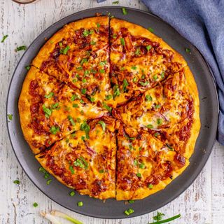 BBQ Chicken-Bacon Pizza