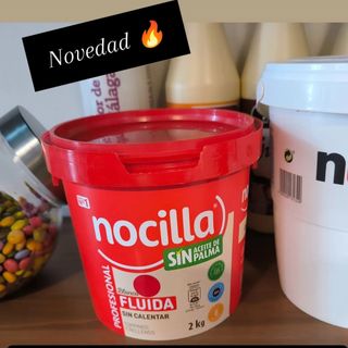 Crepe con crema de Nocilla blanca