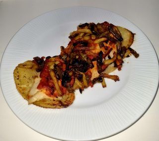 Merluza a la murciana