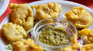 Prawn pakora - senza glutine
