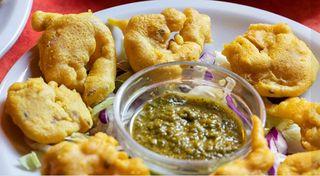 Prawn pakora - senza glutine