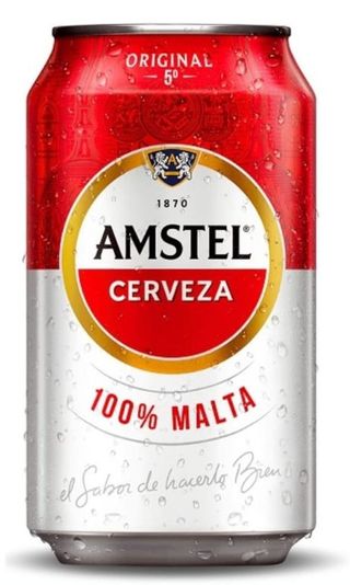 Cerveza Amstel 330 Ml.