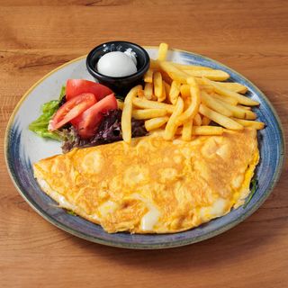 Omlet ili kajgana sa sirom