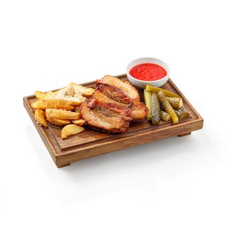Texas pork ribs
