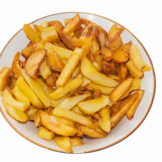 Ración De Patatas Fritas Con Salsa (Mediana)